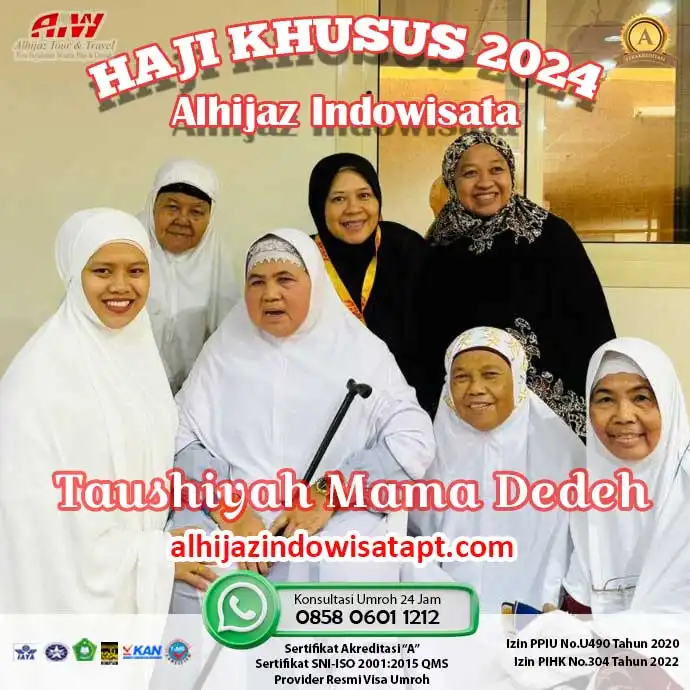 Haji Plus 2024 Taushiyah Mamah Dedeh