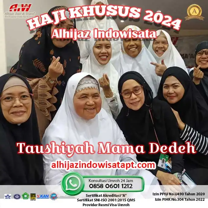 Haji Plus 2024 Taushiyah Mamah Dedeh