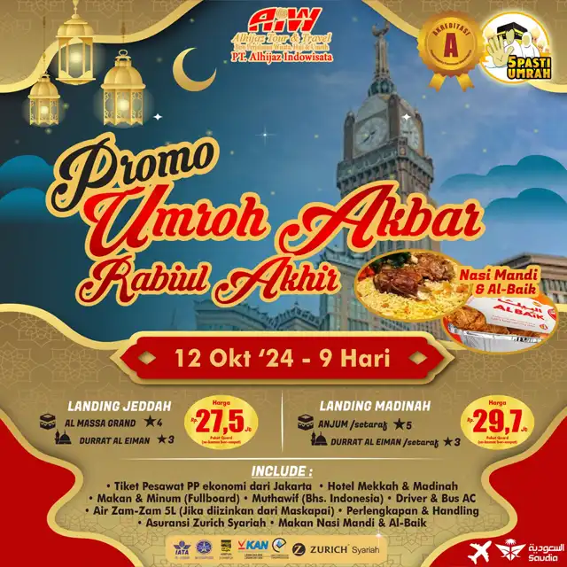 Umroh Promo Akbar 2024